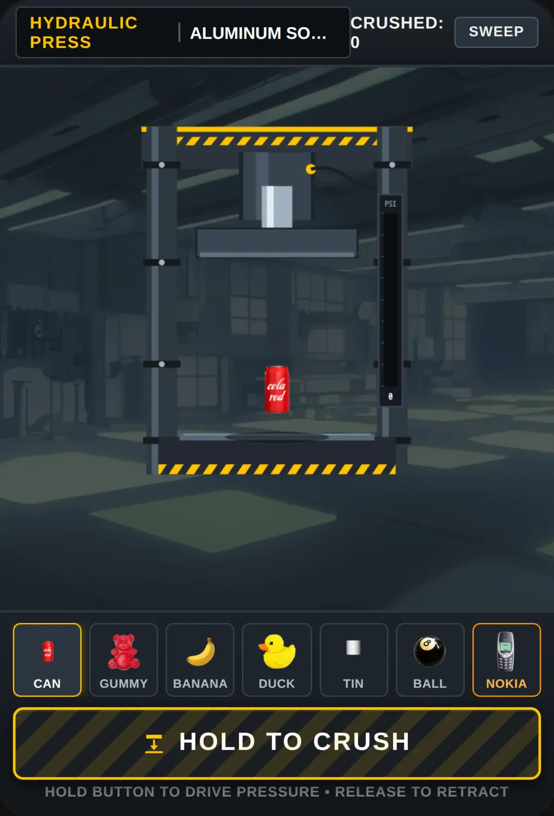 Industrial Hydraulic Press Simulator cover