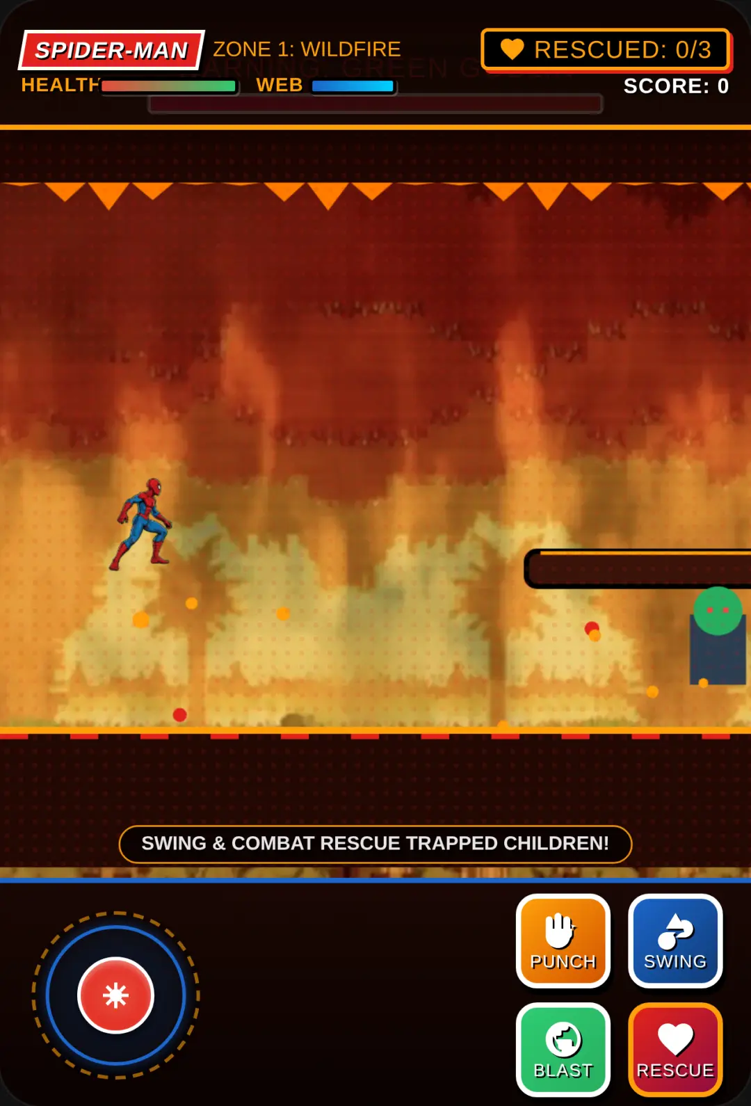 Spider-Man: Wildfire Rescue cover