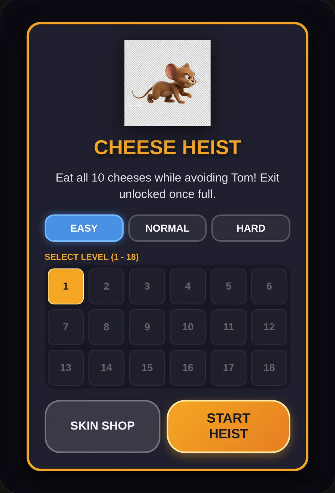 Tom & Jerry: Cheese Heist cover