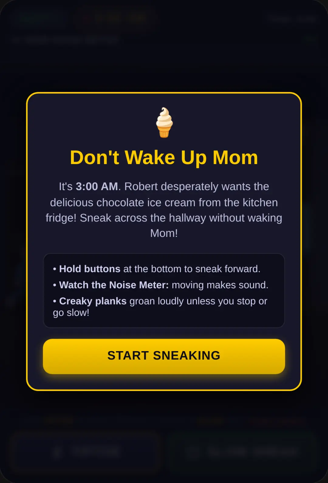 Don't Wake Up Mom - 3 AM Ice Cream Stealth cover