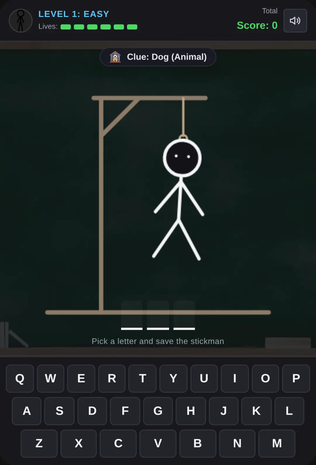 Stickman Hangman Word Game cover