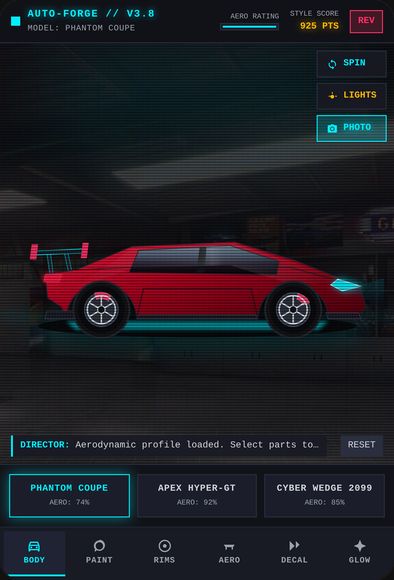 CYBER-SPEC // CAR DESIGN STUDIO cover
