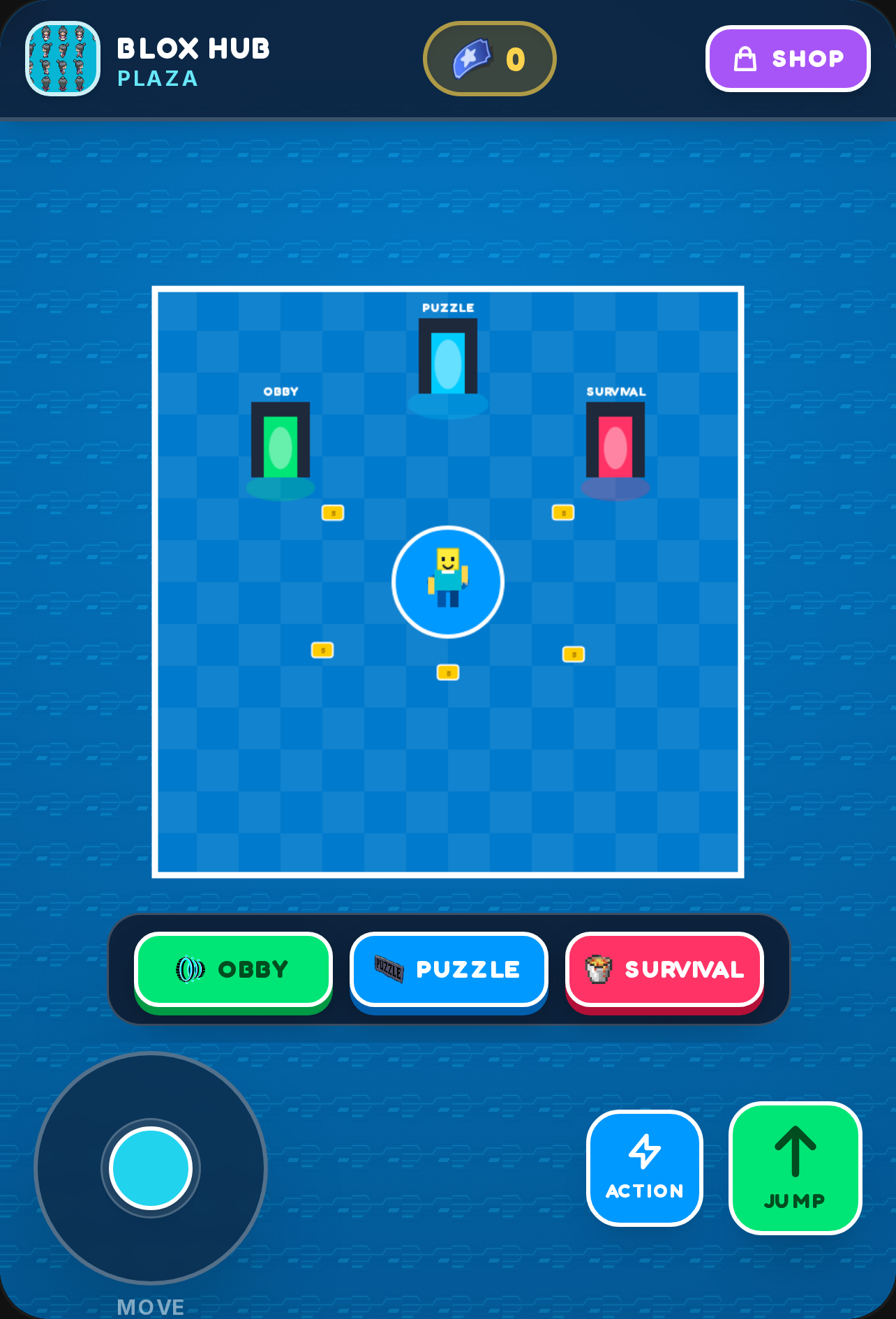 Blox Arcade Hub - Mini-Game Collection cover