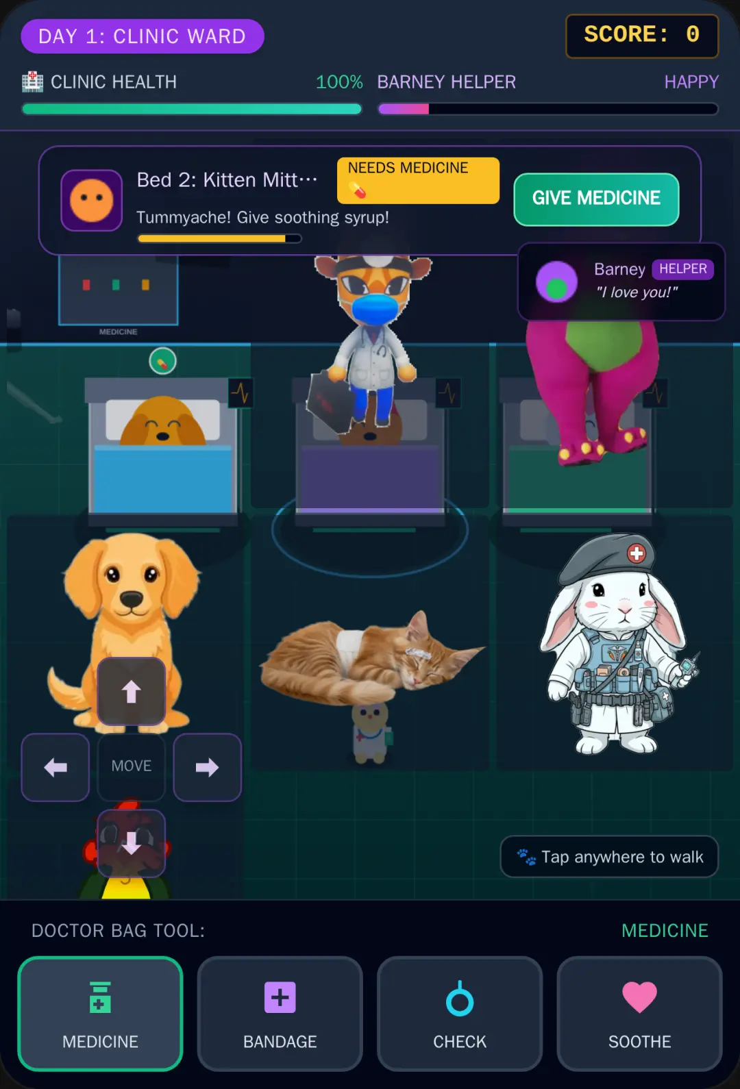 Barney Pet Hospital - Animal Clinic Ward cover