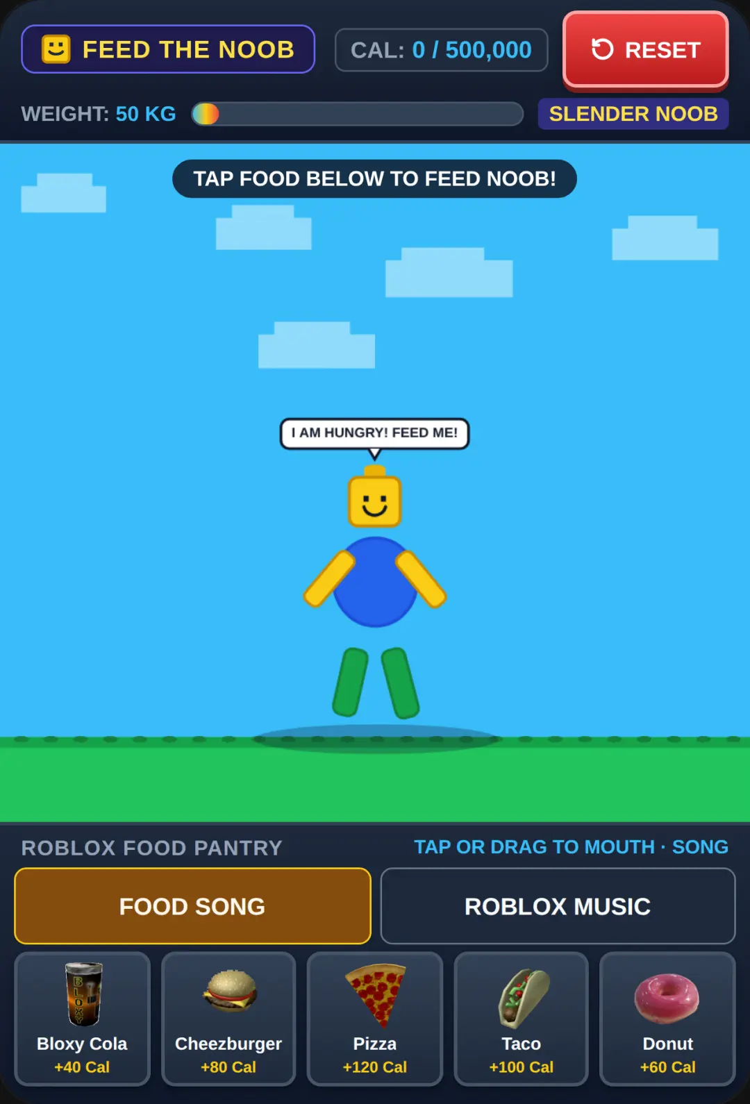Roblox Noob Ragdoll - Feed the Noob cover