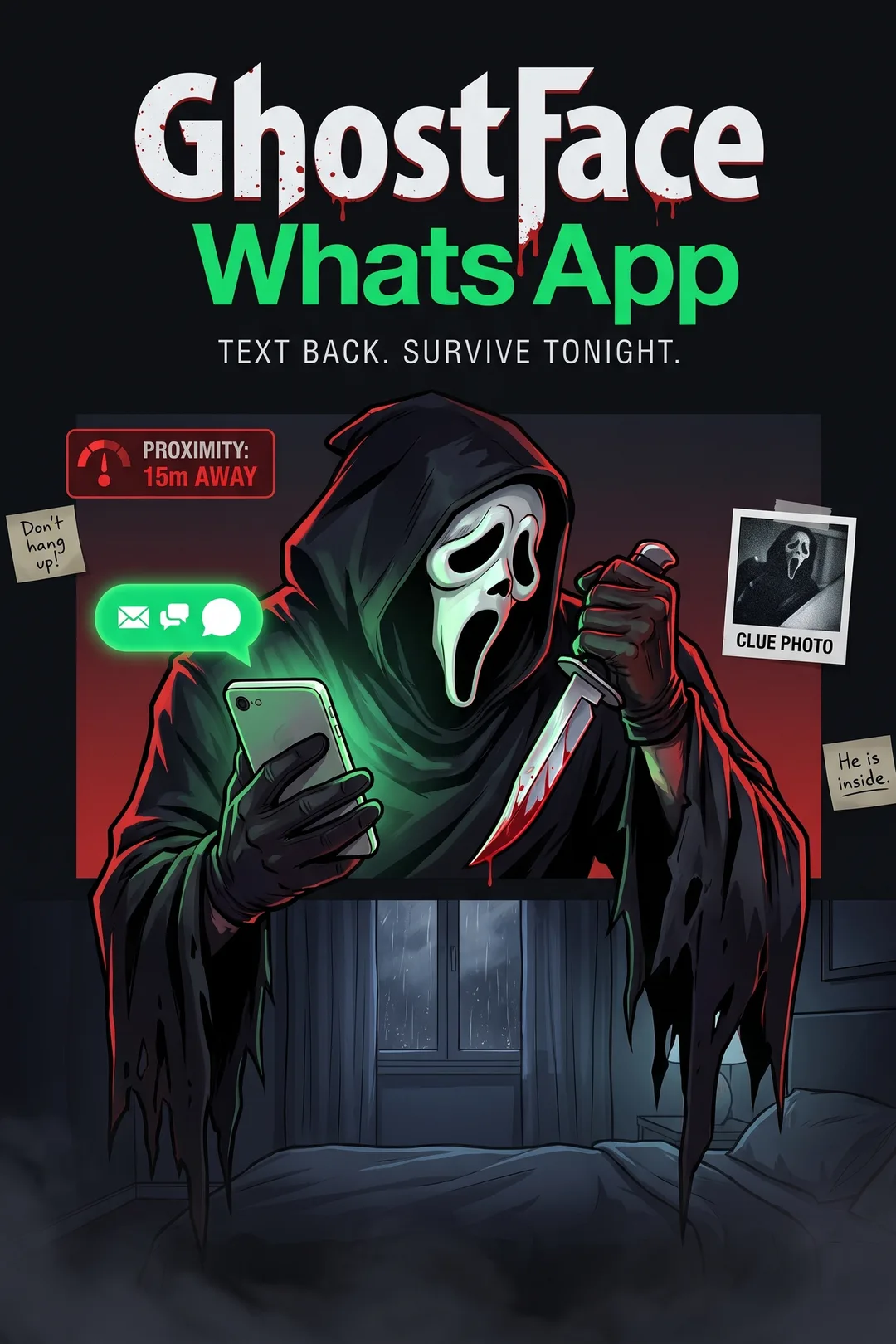 Ghostface WhatsApp