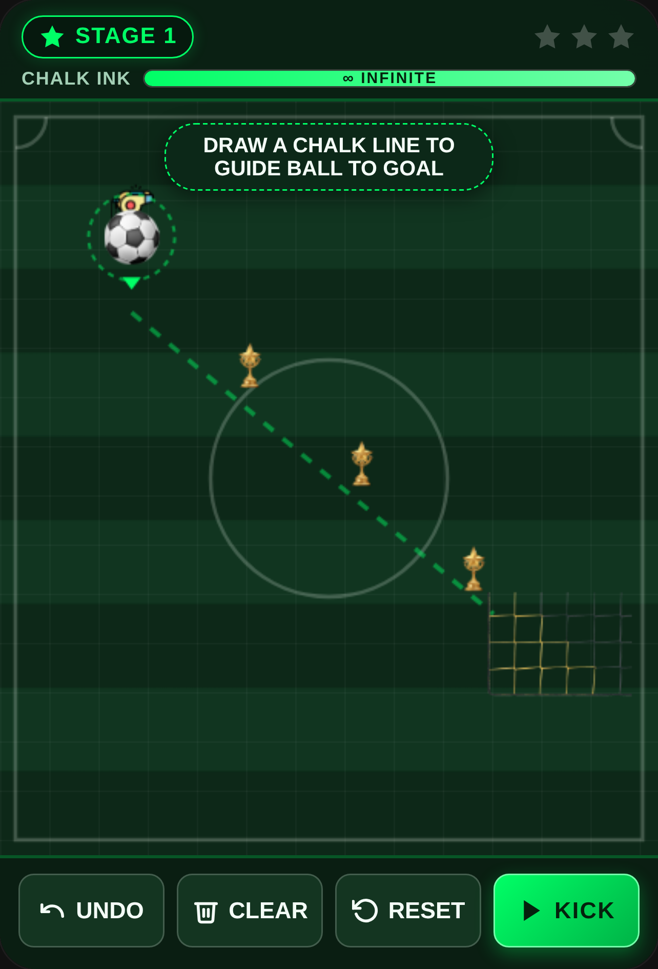 Chalkboard Football: Draw the Line cover