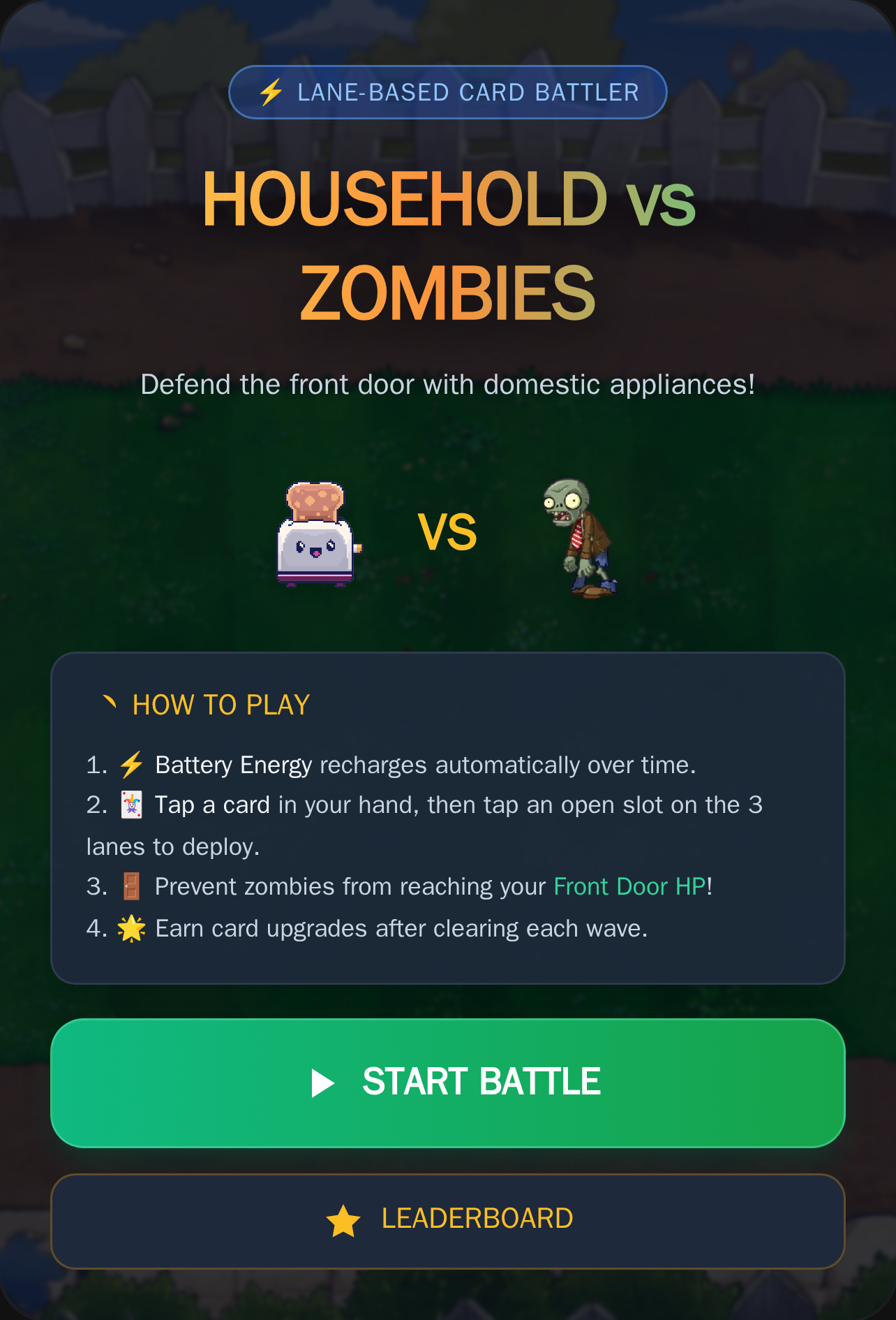 Household vs Zombies cover