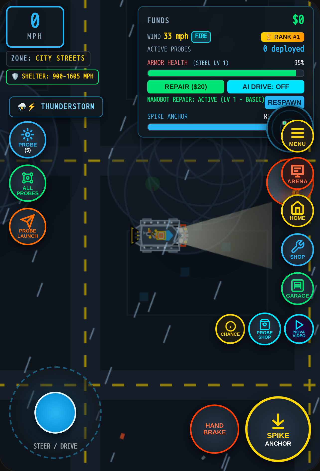 Amazing Tornado: A 3D jeep adventure game - Storm Interceptor 2 cover