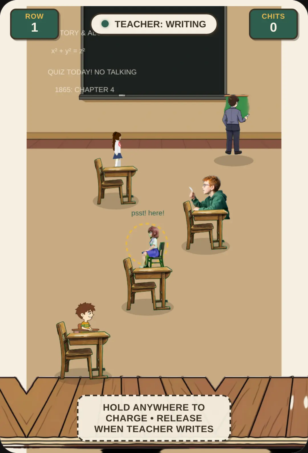 Chit Passer - Stealth Schoolroom cover