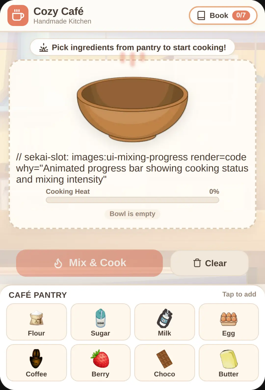 Cozy Café Cooking cover