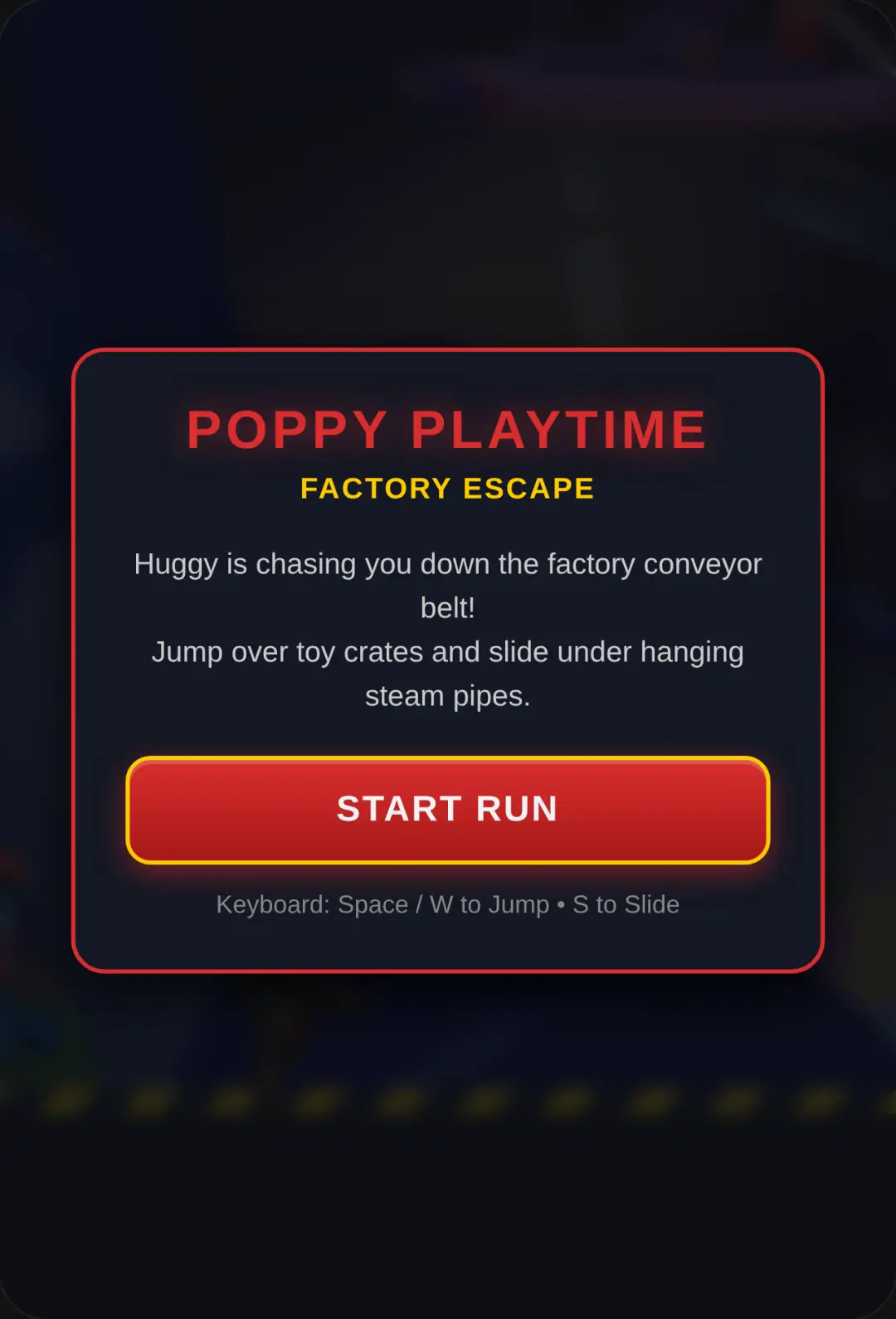 Poppy Playtime: Toy Factory Chase cover