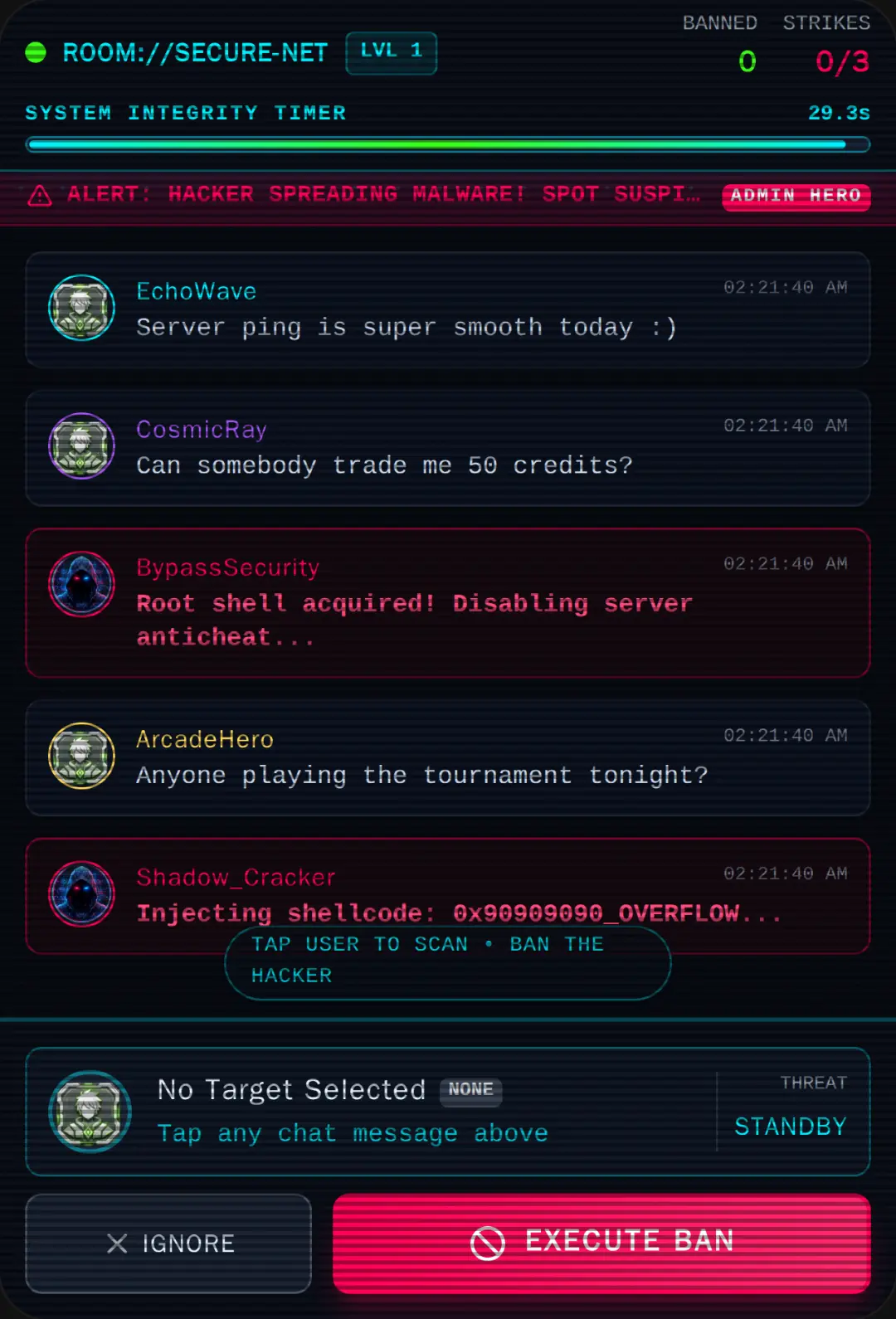 Cyber Admin: Ban the Hacker cover
