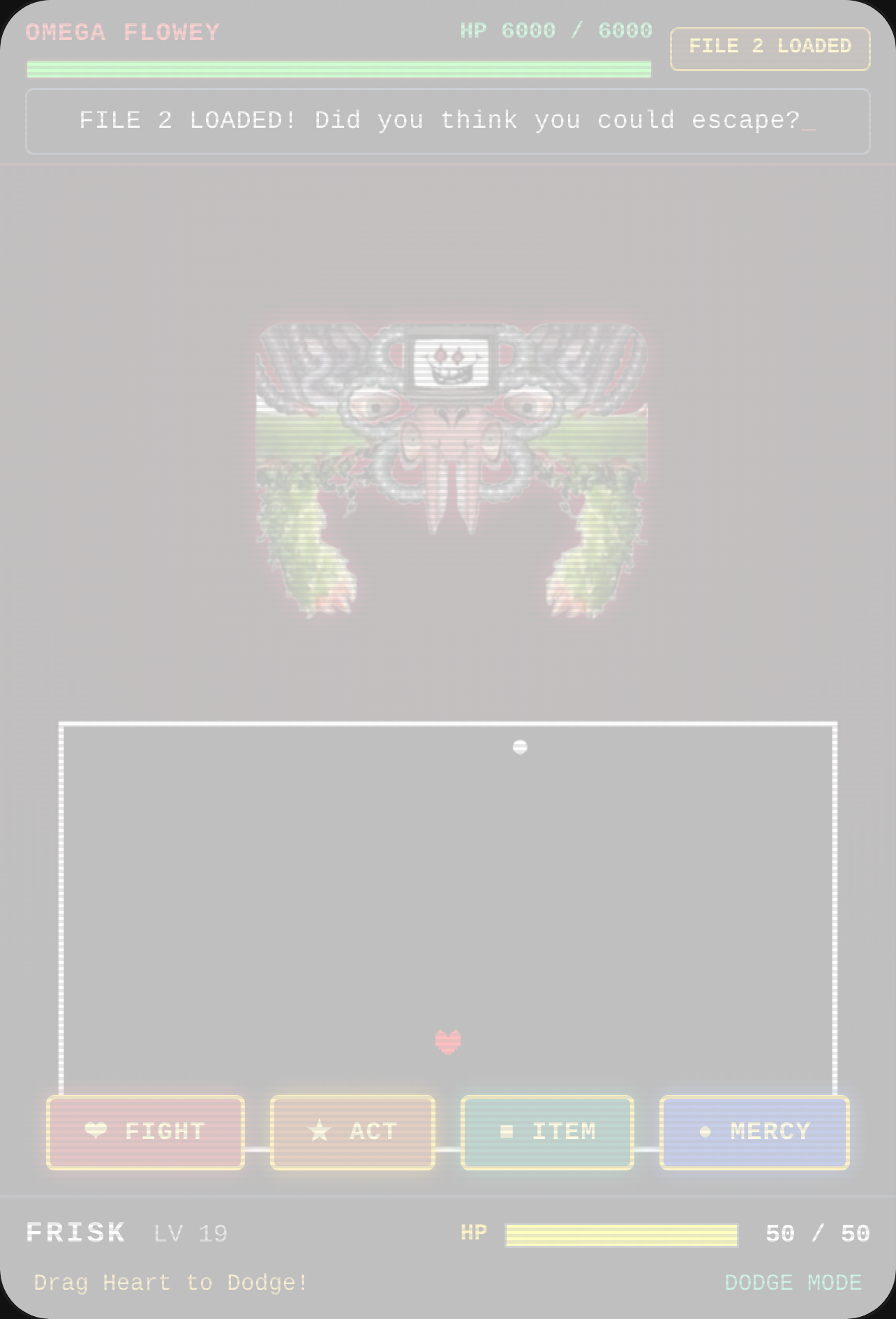 Undertale - Omega Flowey Boss Fight cover