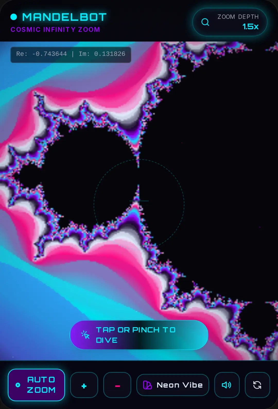 Infinity Zoom Mandelbrot cover