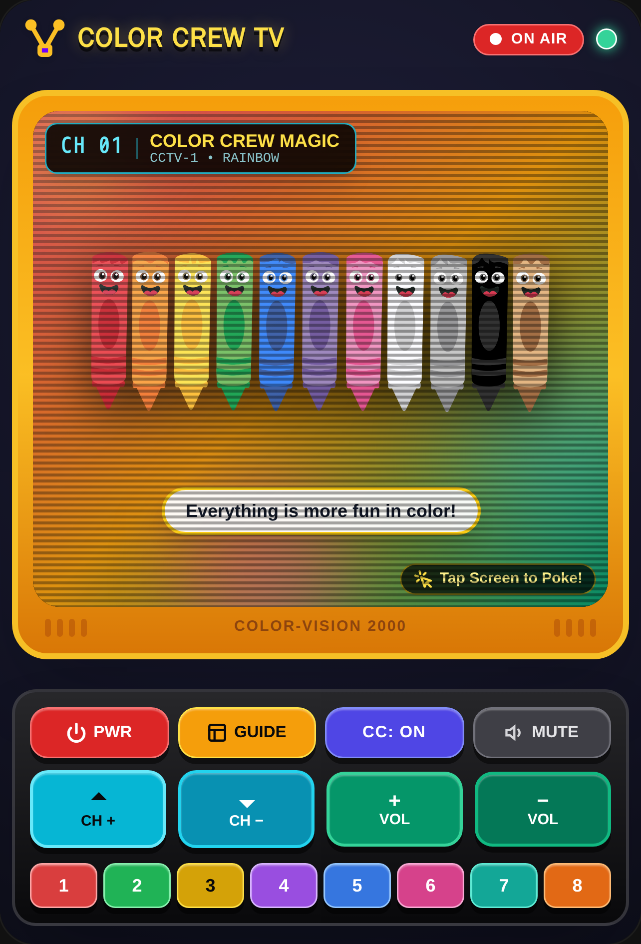 Color Crew TV Hub cover