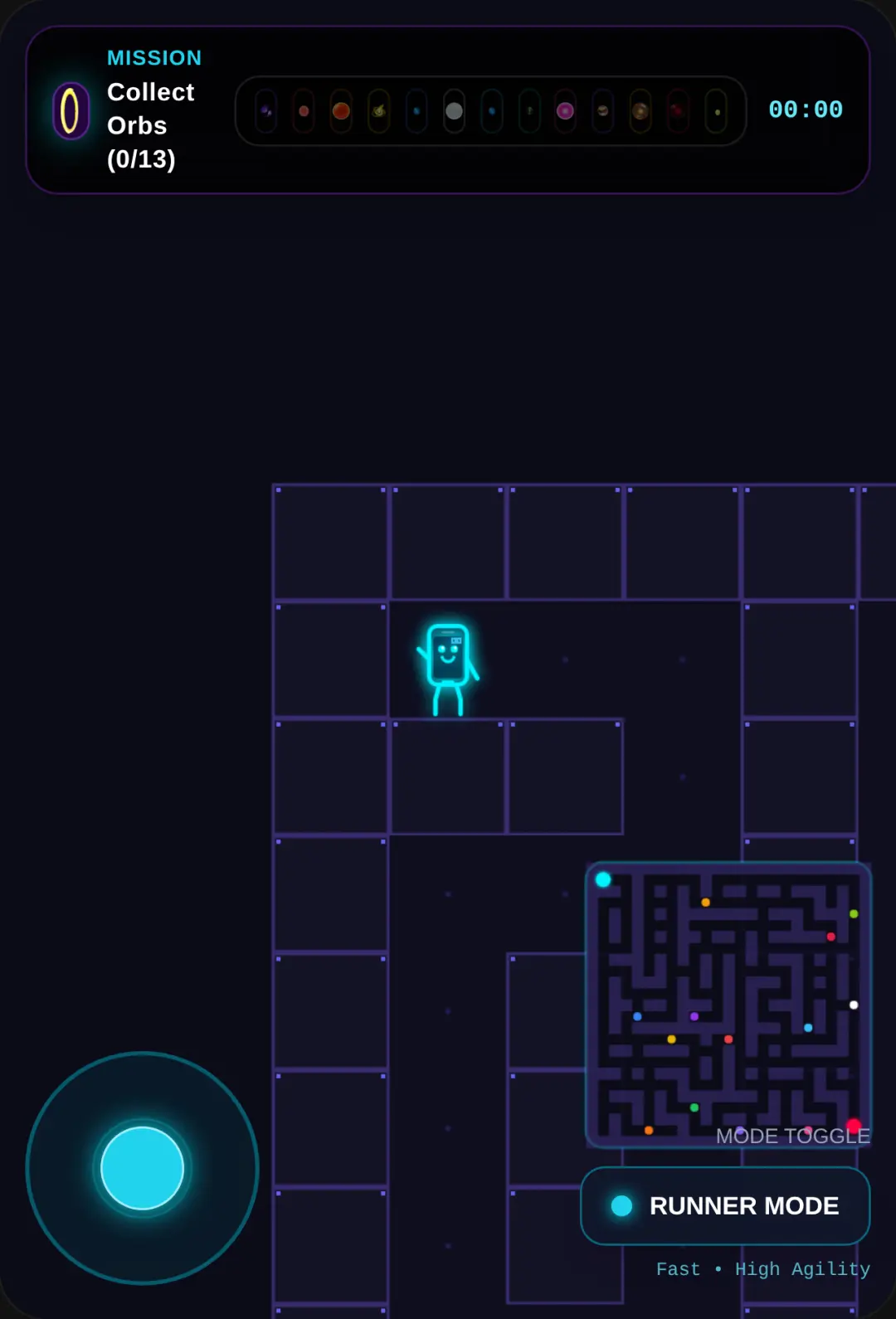 Neon Stickman Maze cover