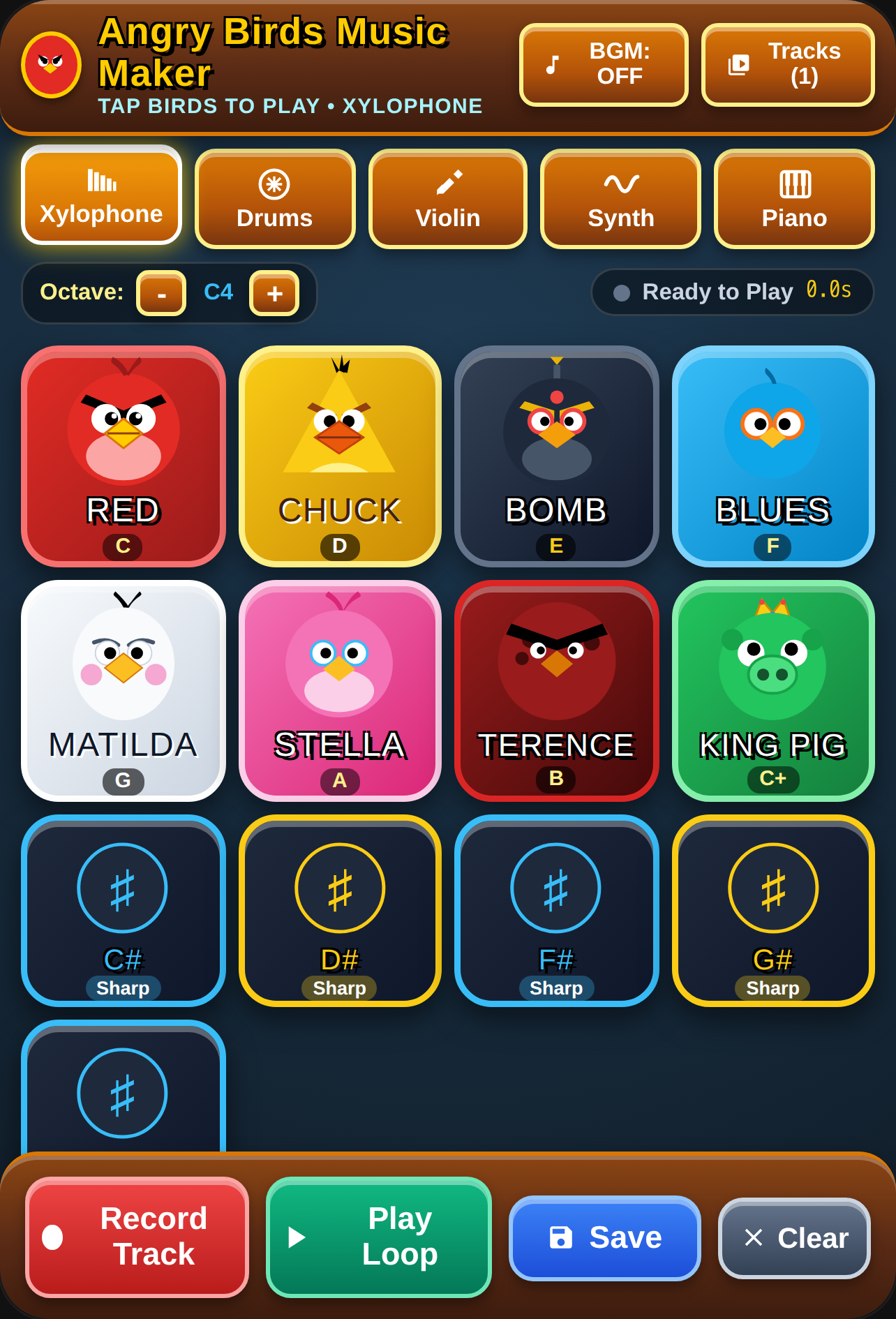 Angry Birds Music Maker cover