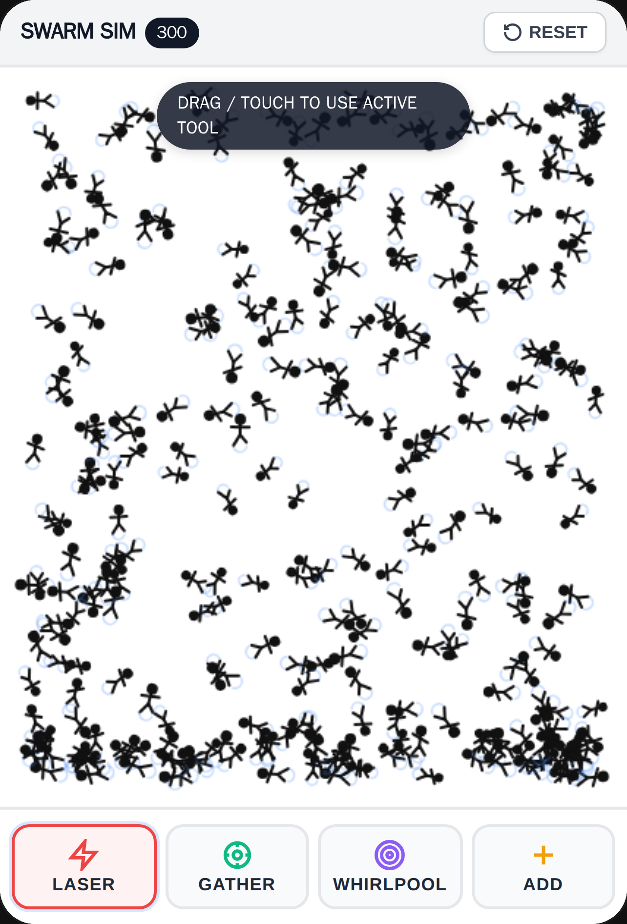 Stickman Swarm Simulator cover