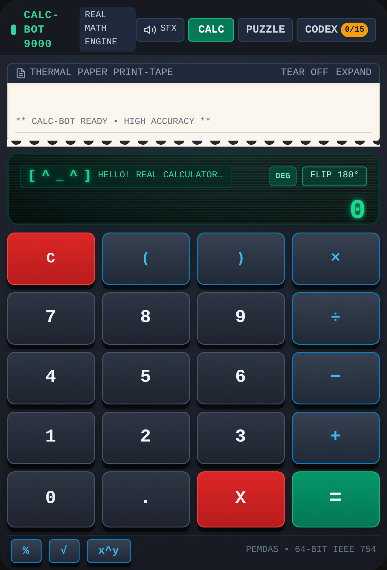 Calc cover