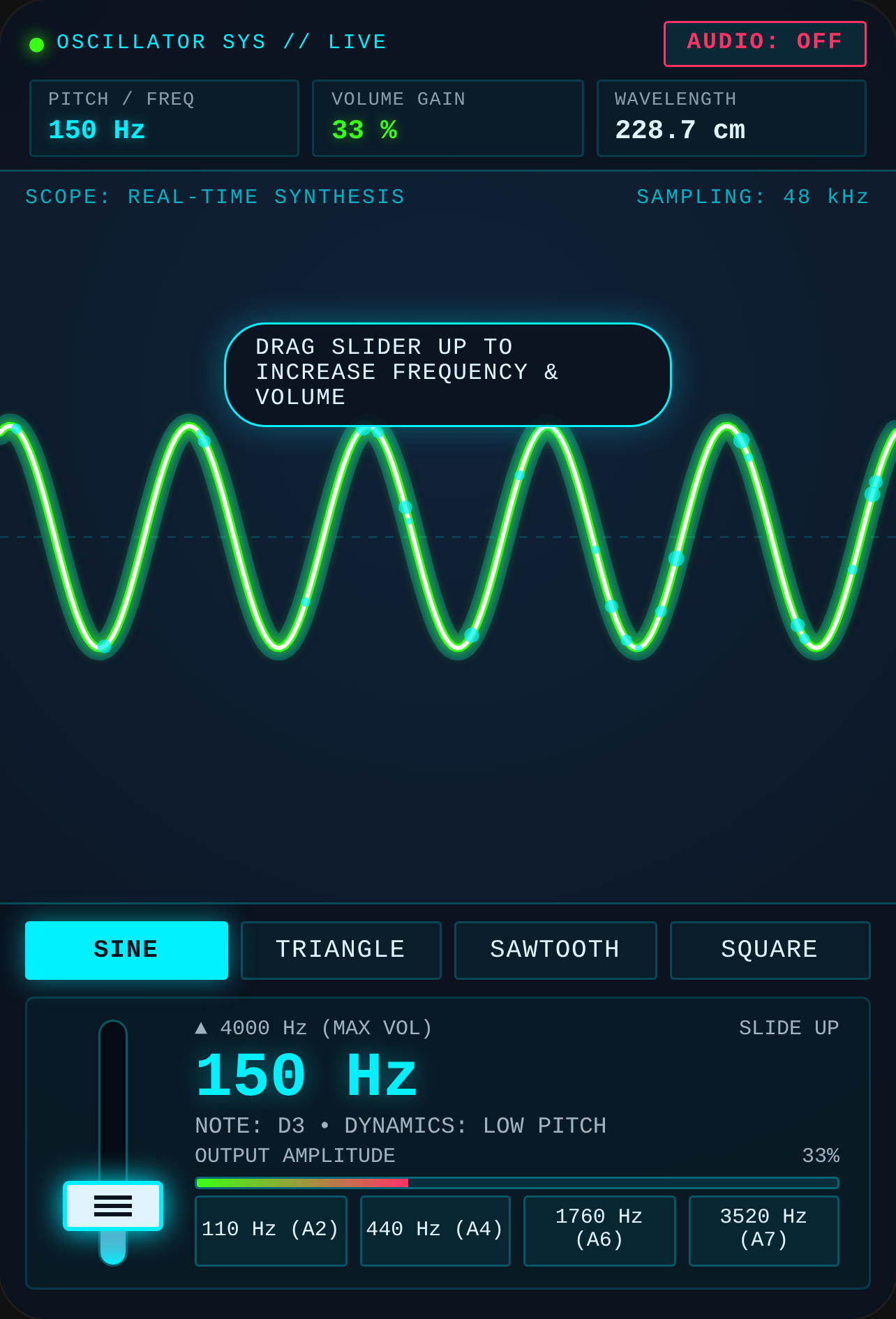 OscilloFreq Studio cover