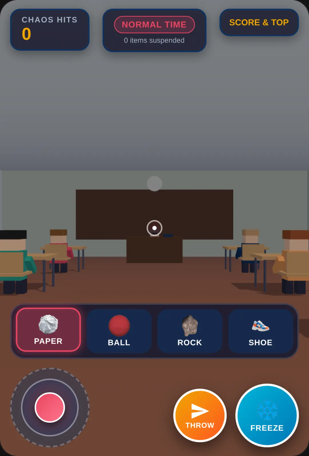 Classroom Time Freeze Chaos cover