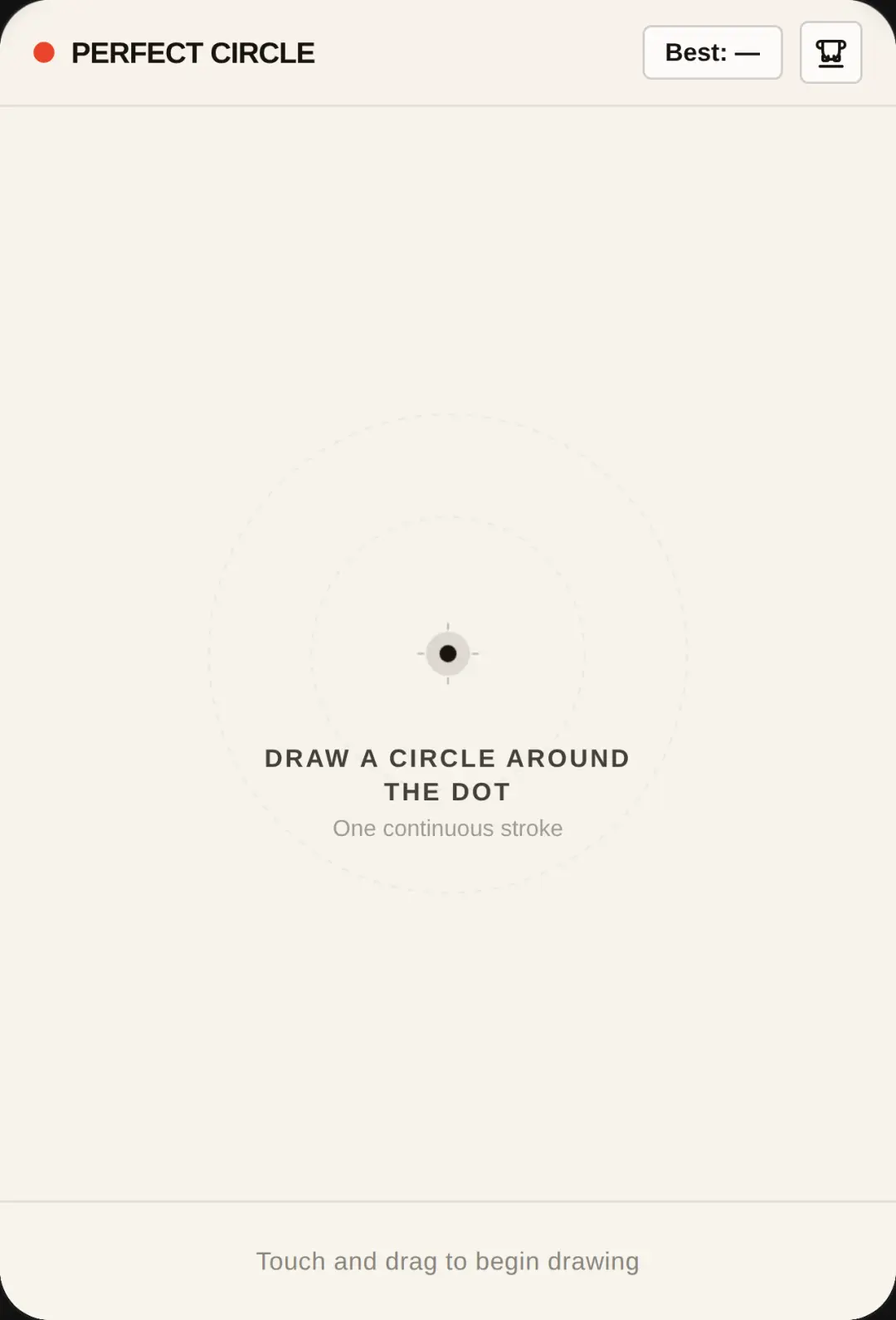 Perfect Circle cover