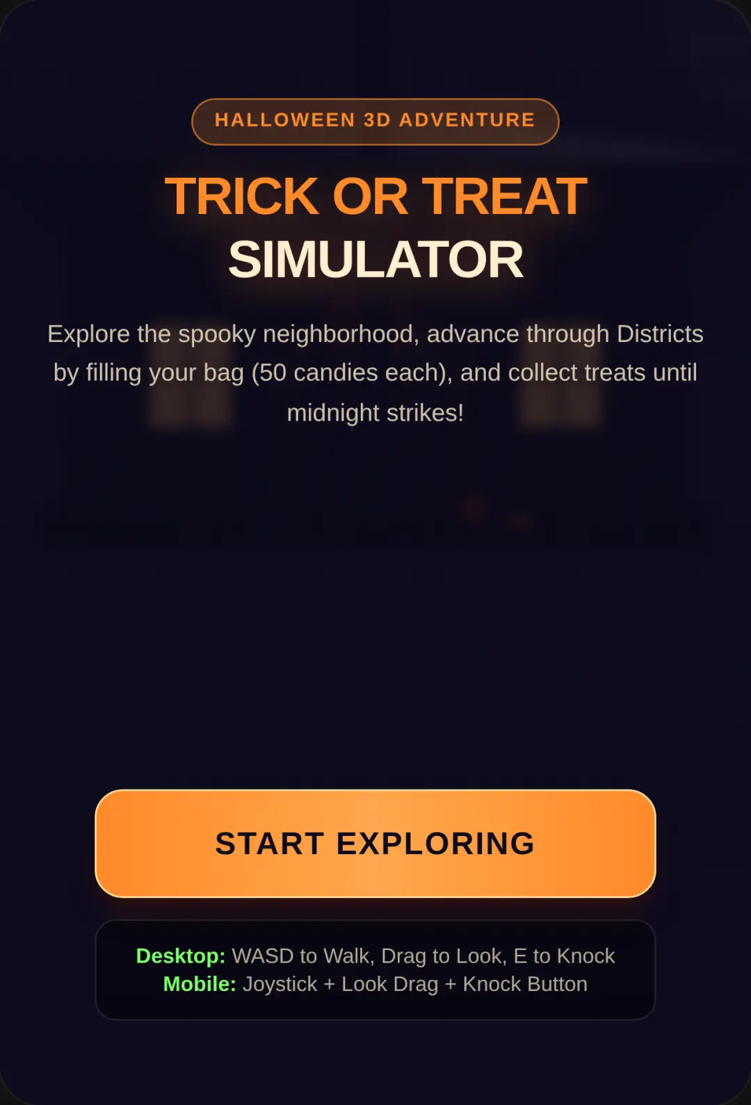 Trick or Treat Simulator: Till 31st cover