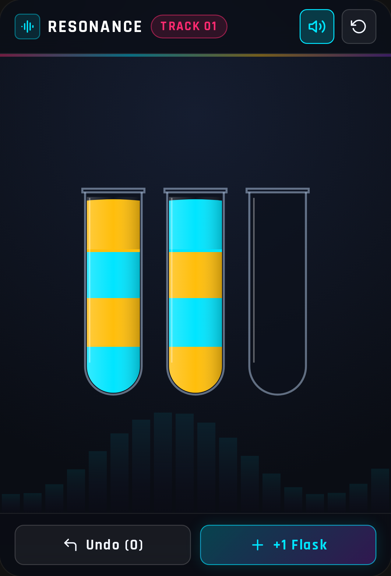 Resonant Flow - Music Color Liquid Sort cover