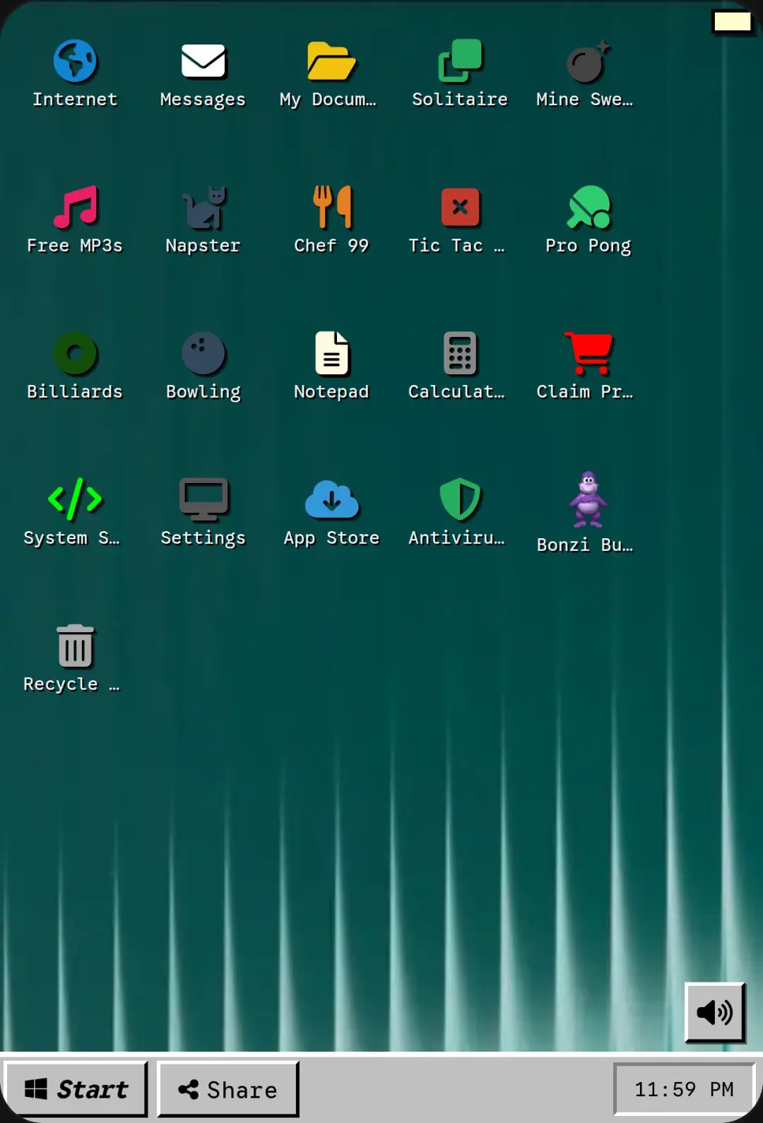 desktop cover