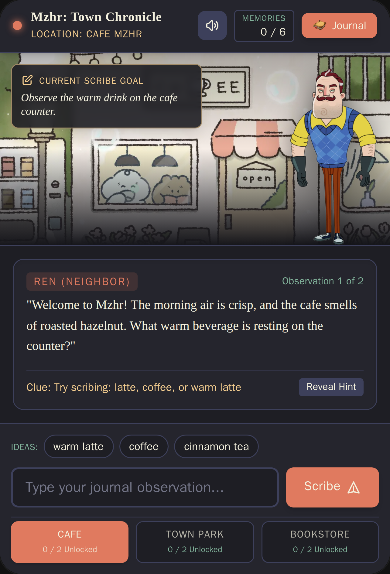Mzhr - Slice of Life Visual Novel cover