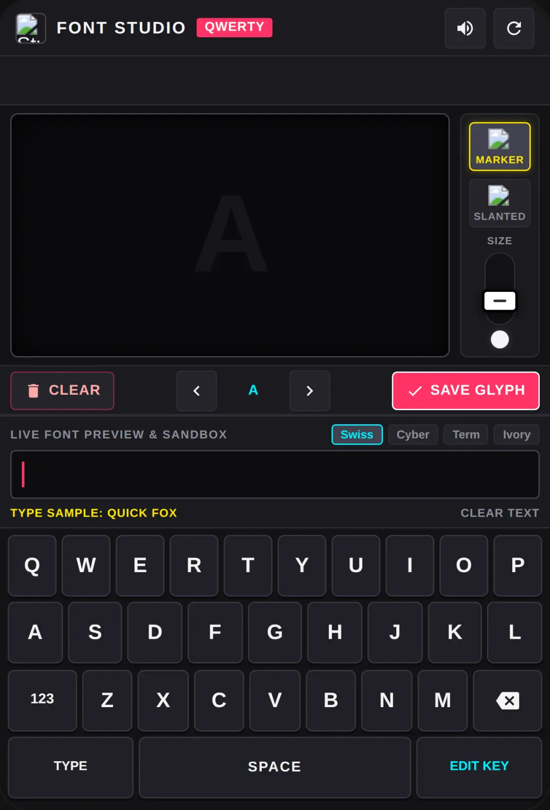 Font Studio - QWERTY Keyboard Maker cover