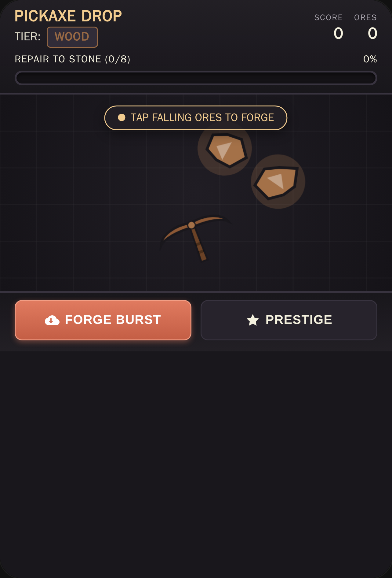 Pickaxe Drop - Forge & Repair cover