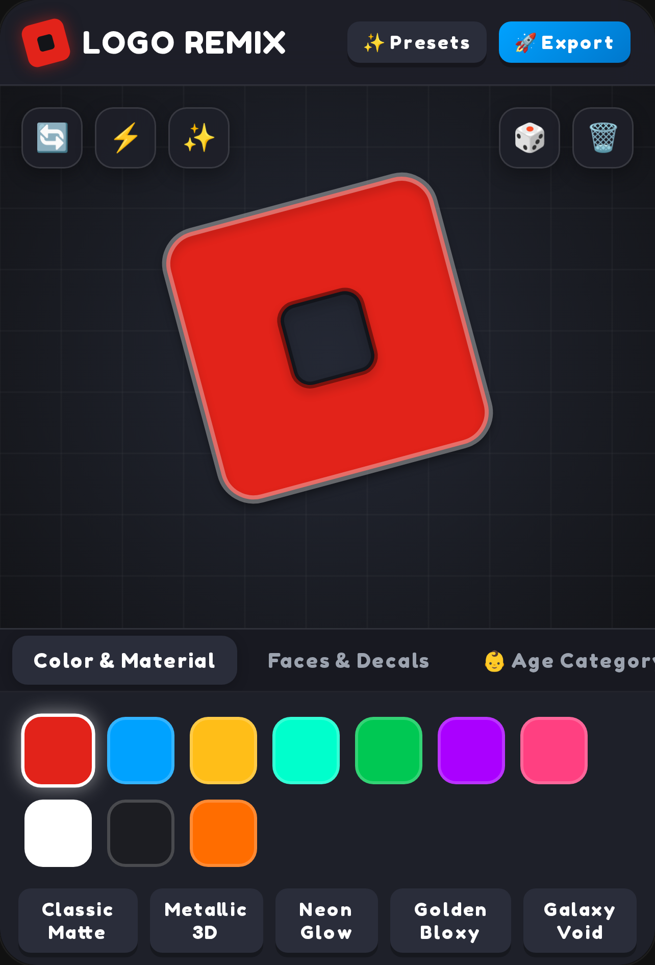 Roblox Logo Remix Studio cover