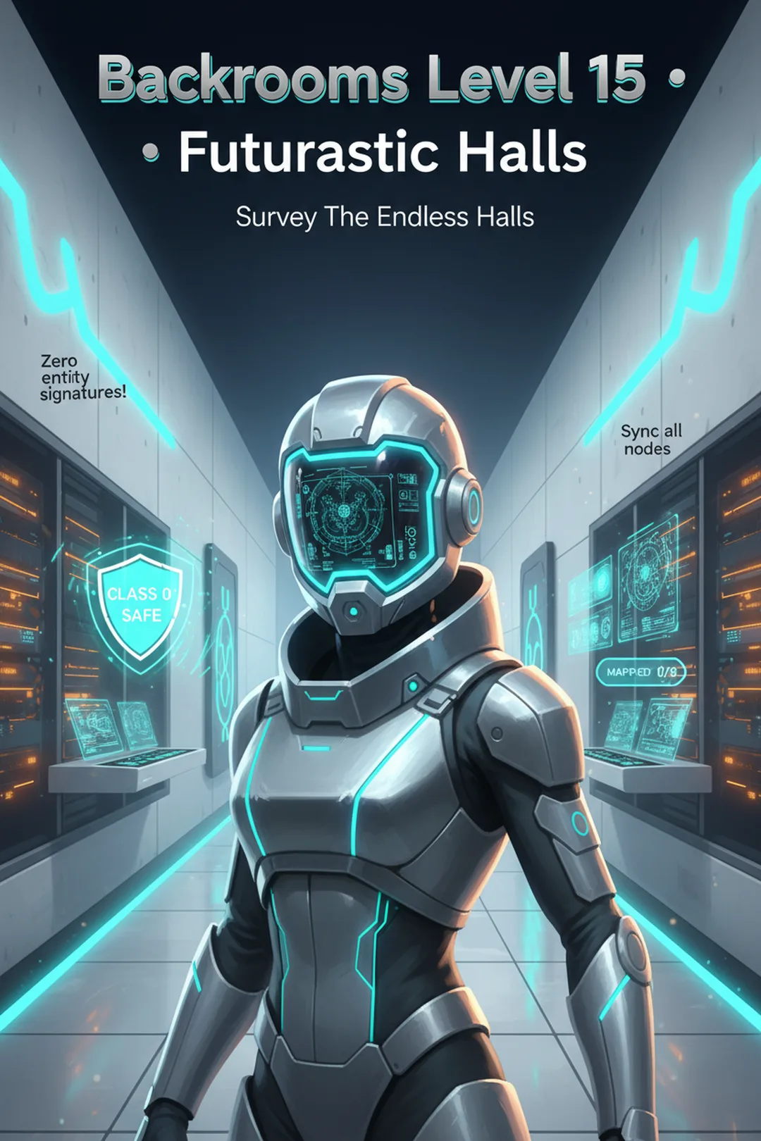 Backrooms Level 15 · Futuristic Halls cover
