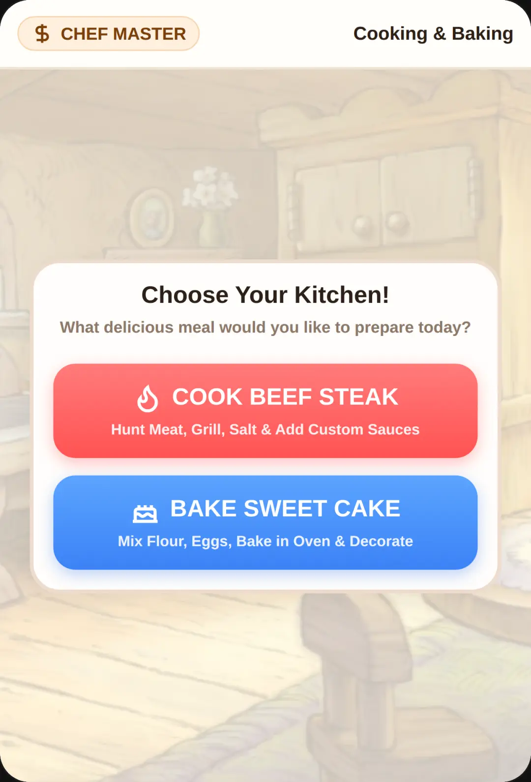 Chef Kitchen: Cook & Bake cover