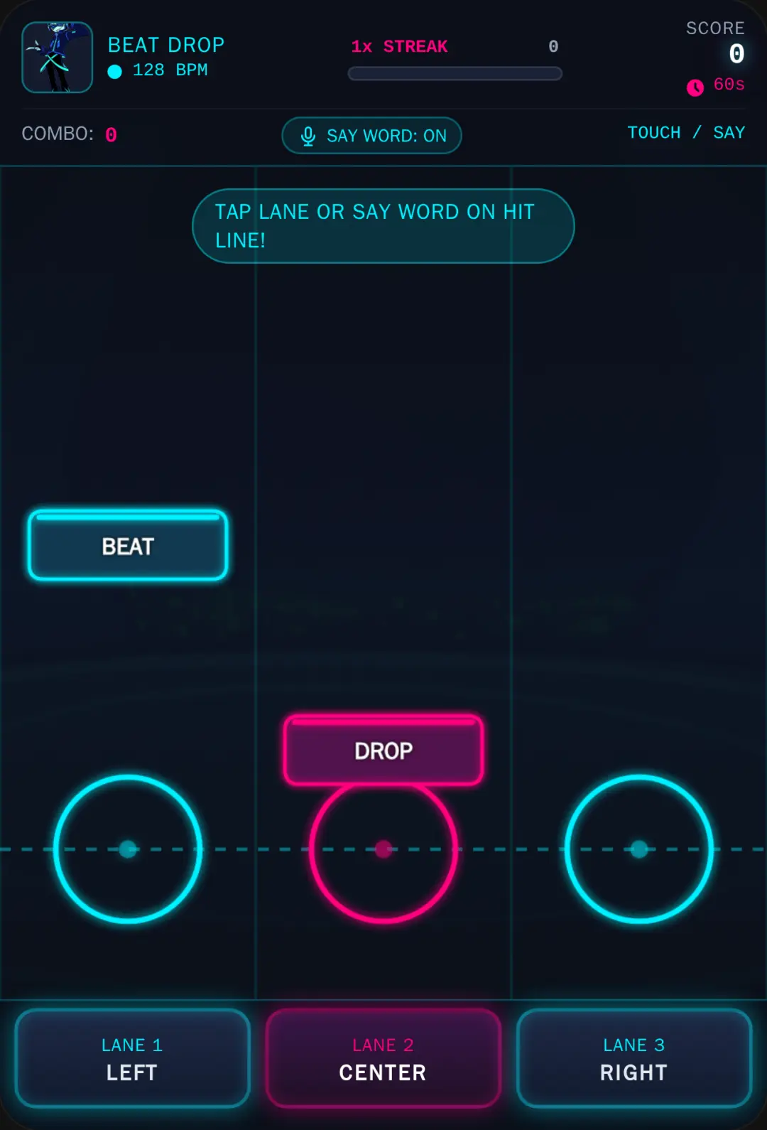 BEAT DROP · Rhythm Action cover
