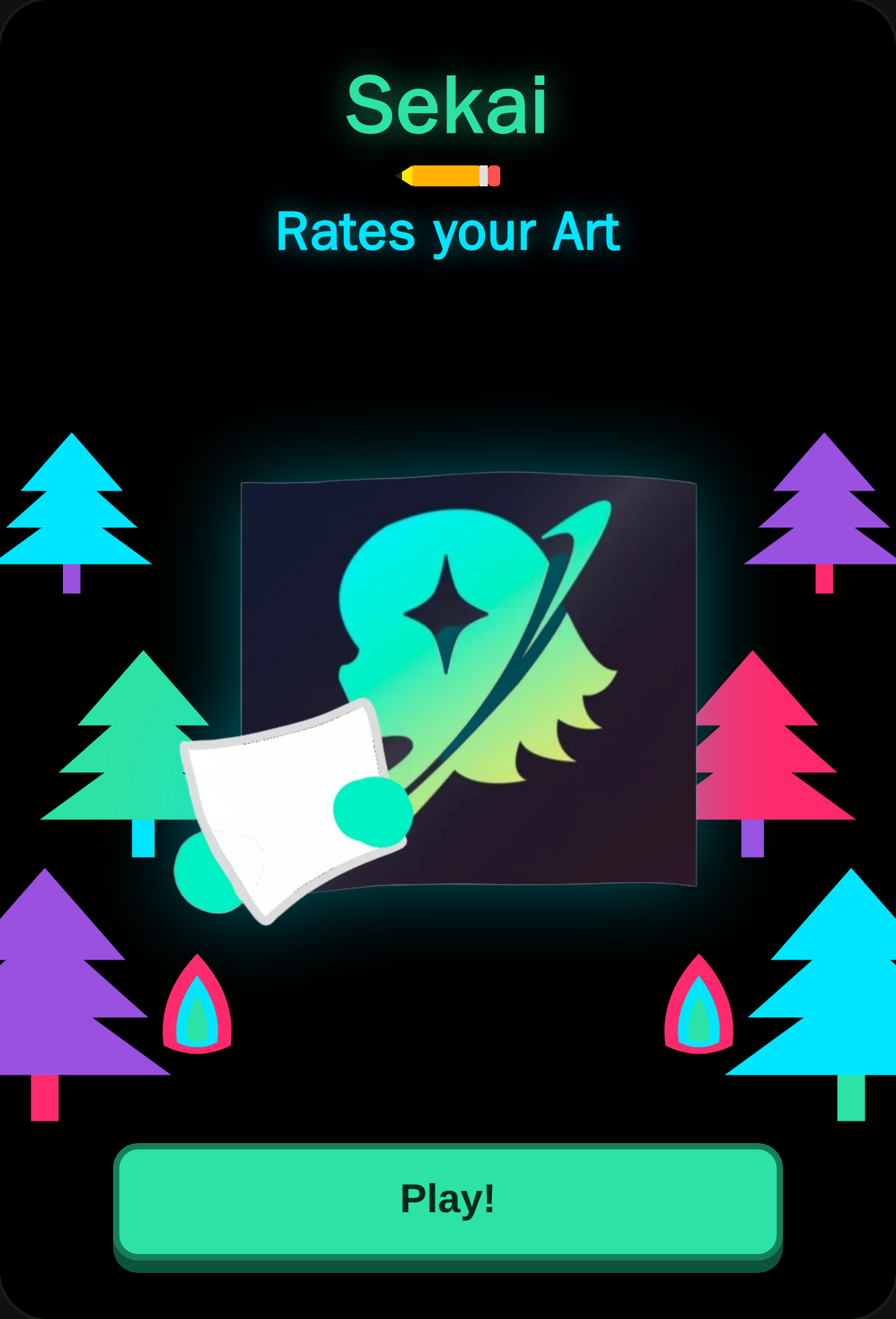 Sekai Rates Your Art cover