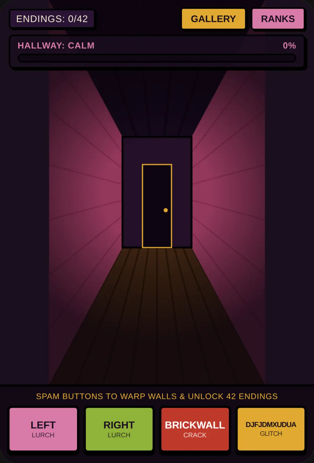 Courage Spam Hallway - 42 Endings cover