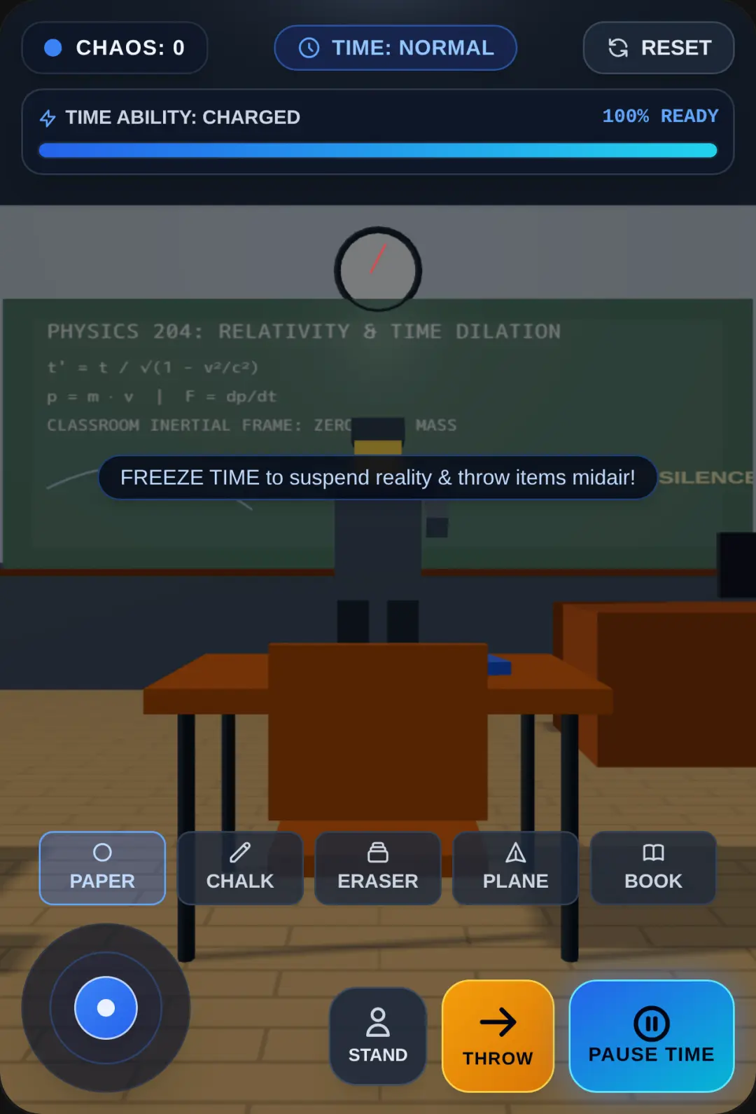Classroom Time Freeze cover