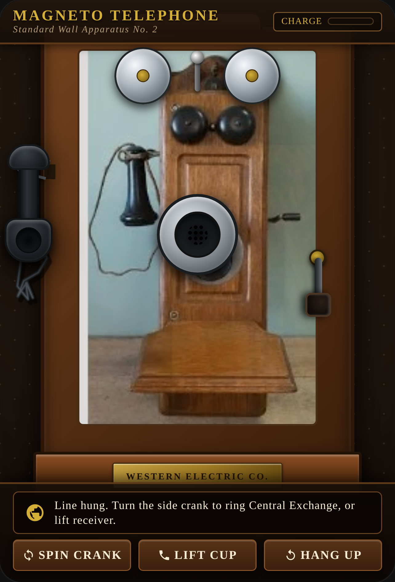 Victorian Magneto Wall Telephone cover
