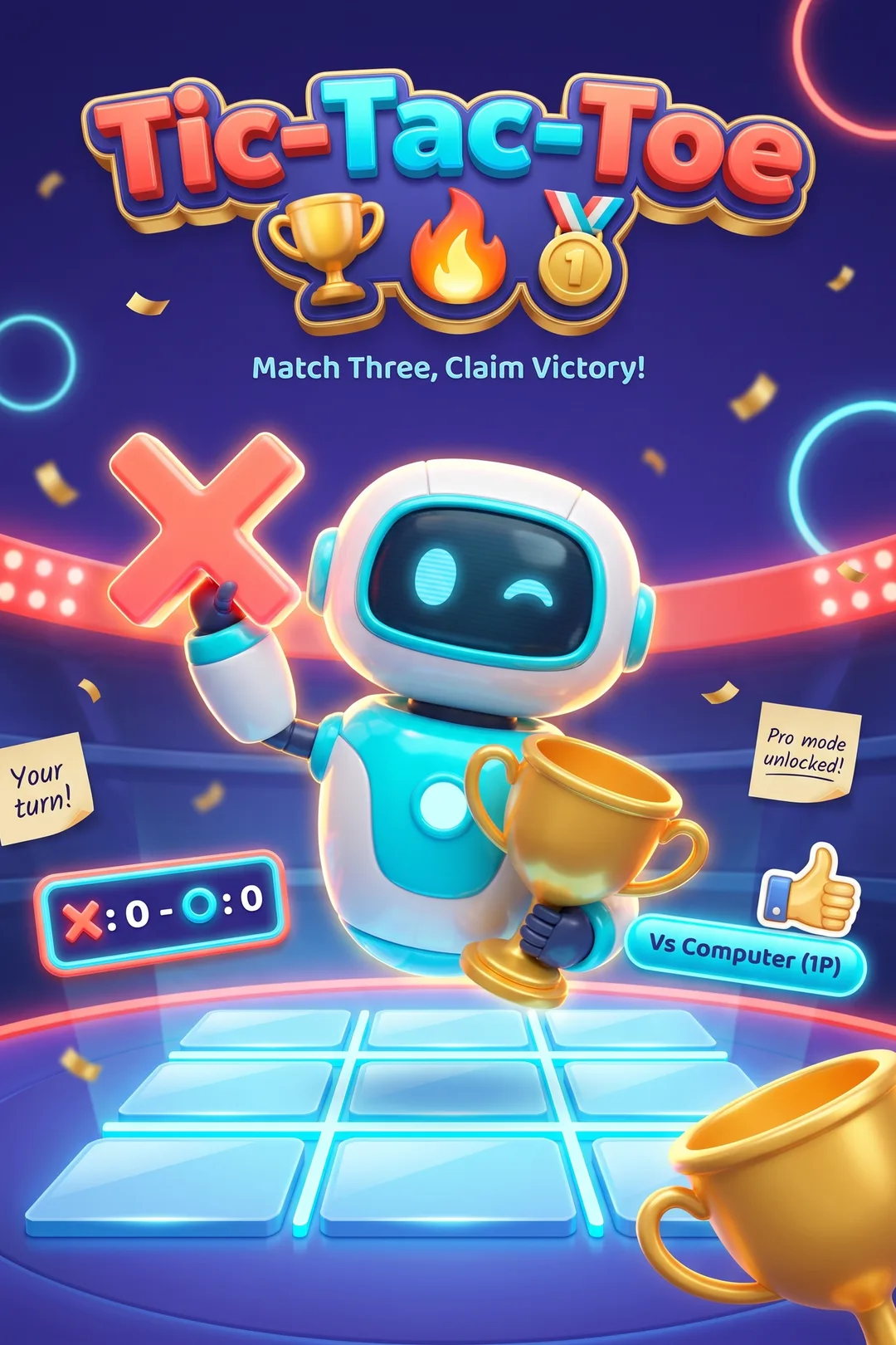 Tic-Tac-Toe 🏆🔥🥇#tictactoe #sendthistosomeonespecial #likethegametoplay #chaos #absolutechaos #fun #makehapppy #xo 🥇