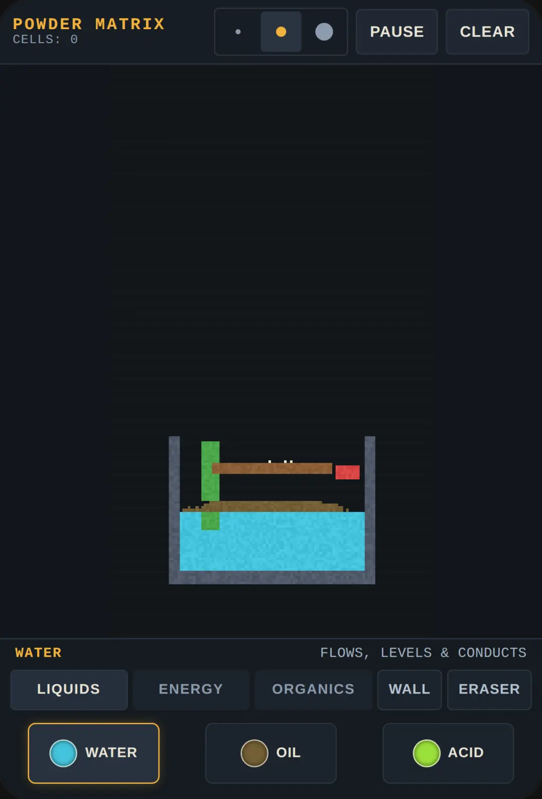 POWDER MATRIX cover