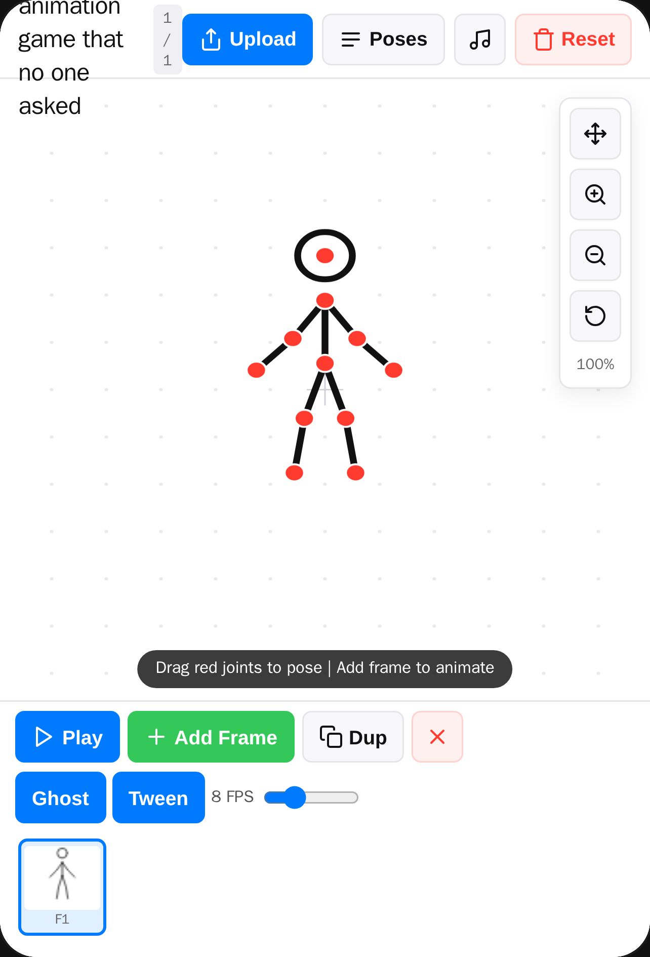 An animation game that no one asked cover