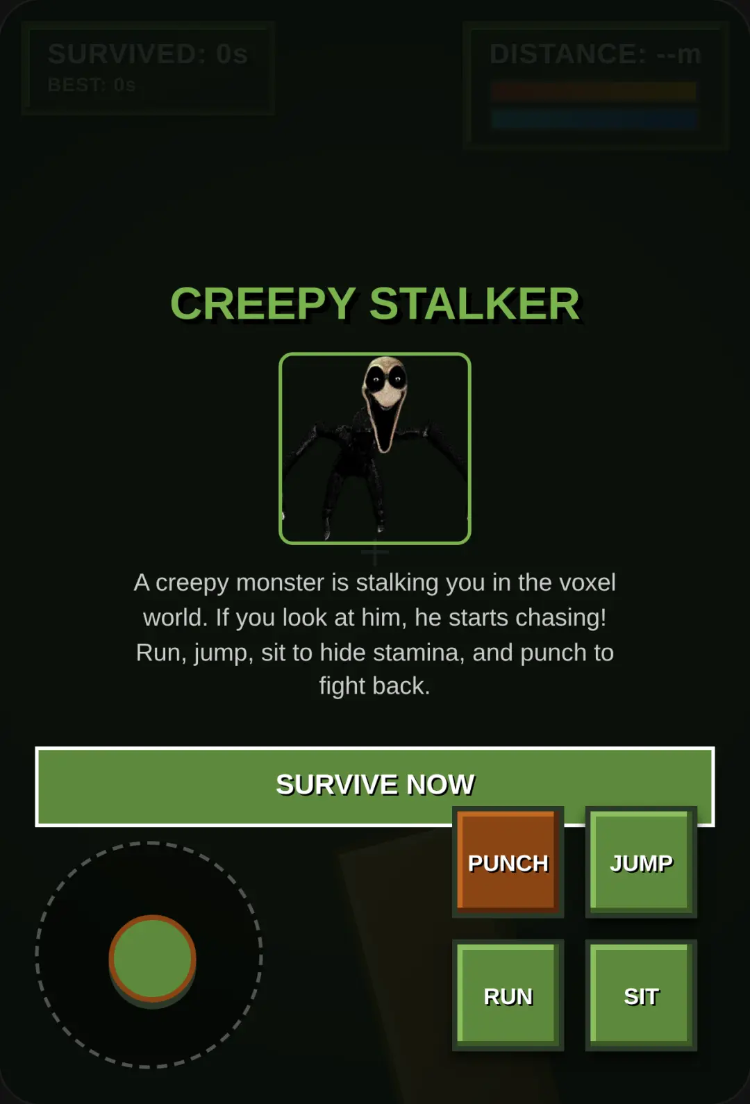 Minecraft Creepy Stalker Survival cover