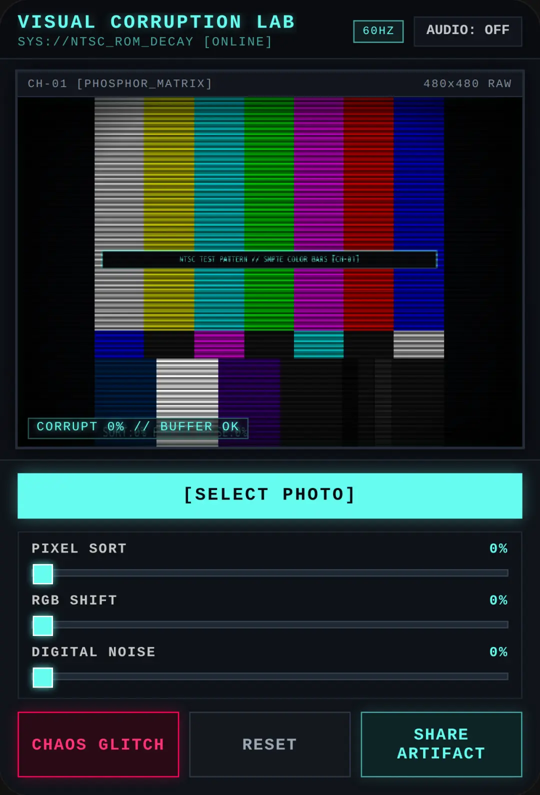 Visual Corruption Lab cover
