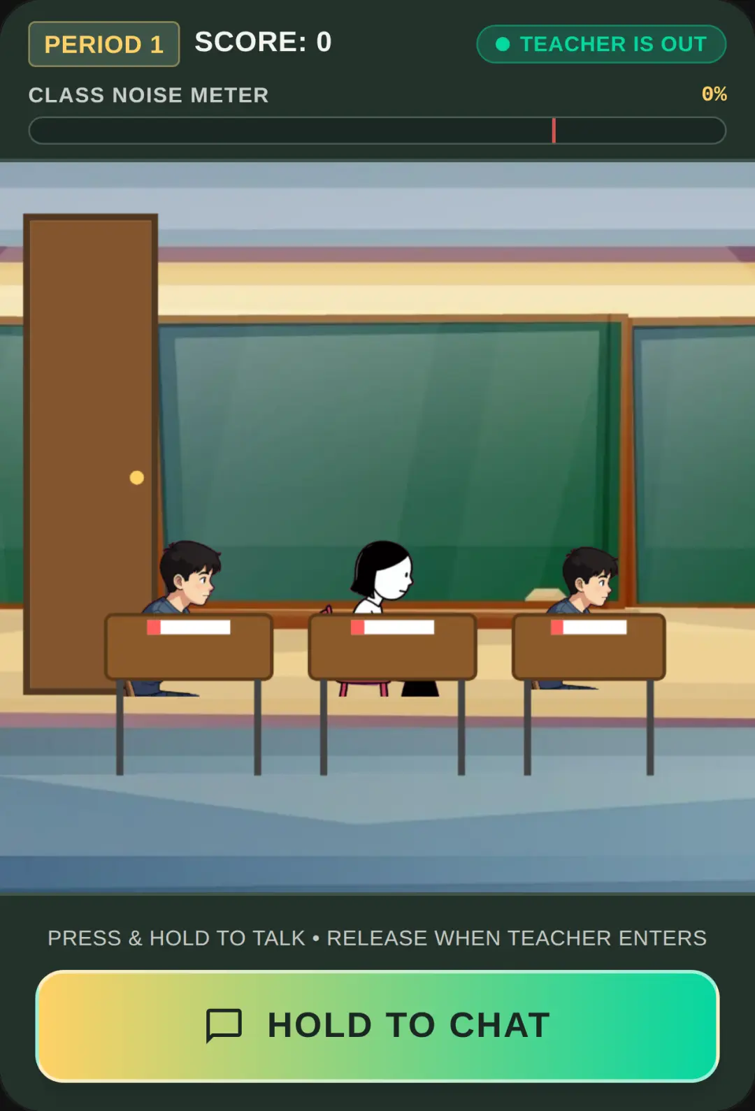 Classroom Chatter: Don't Get Caught! cover