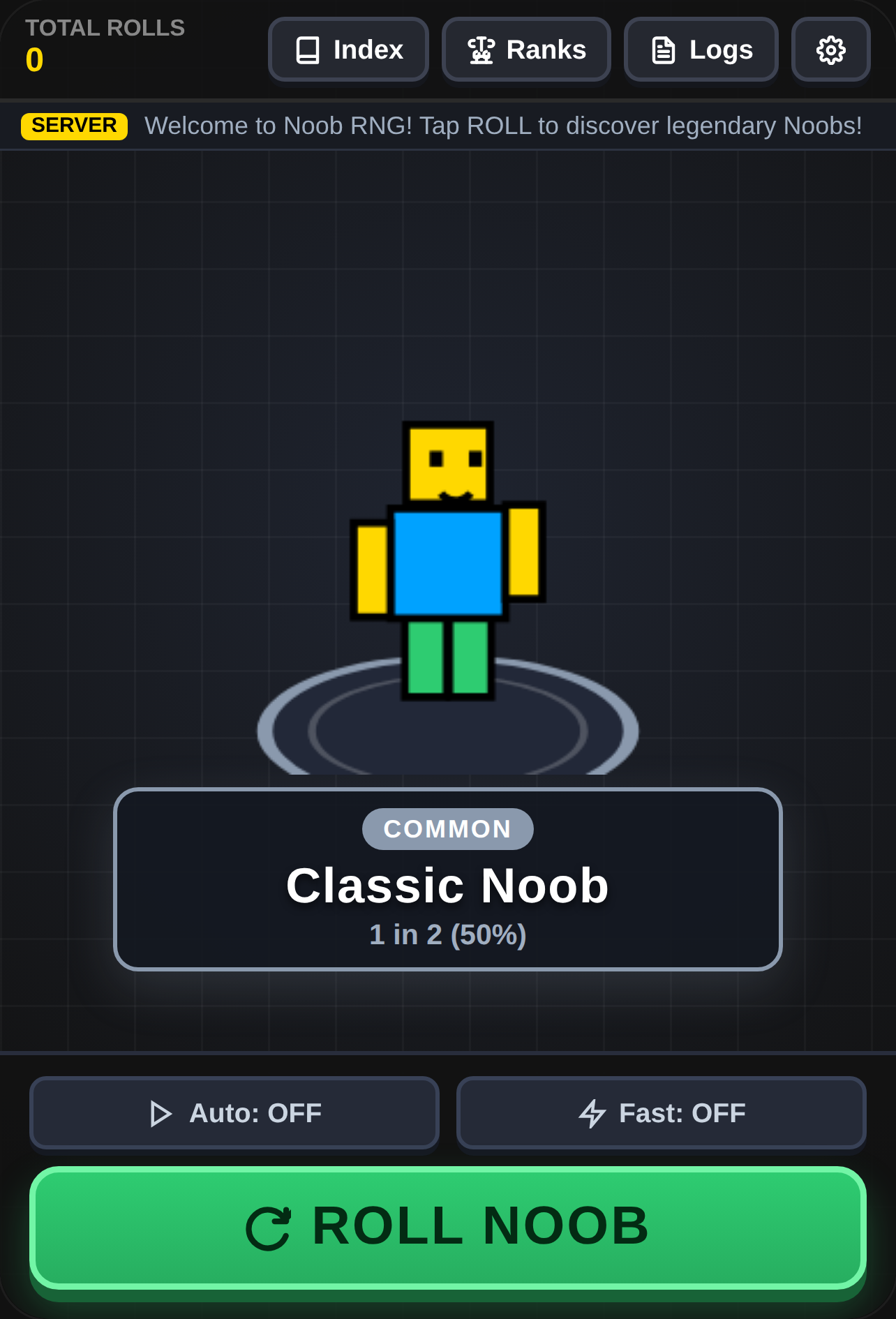 Noob RNG cover