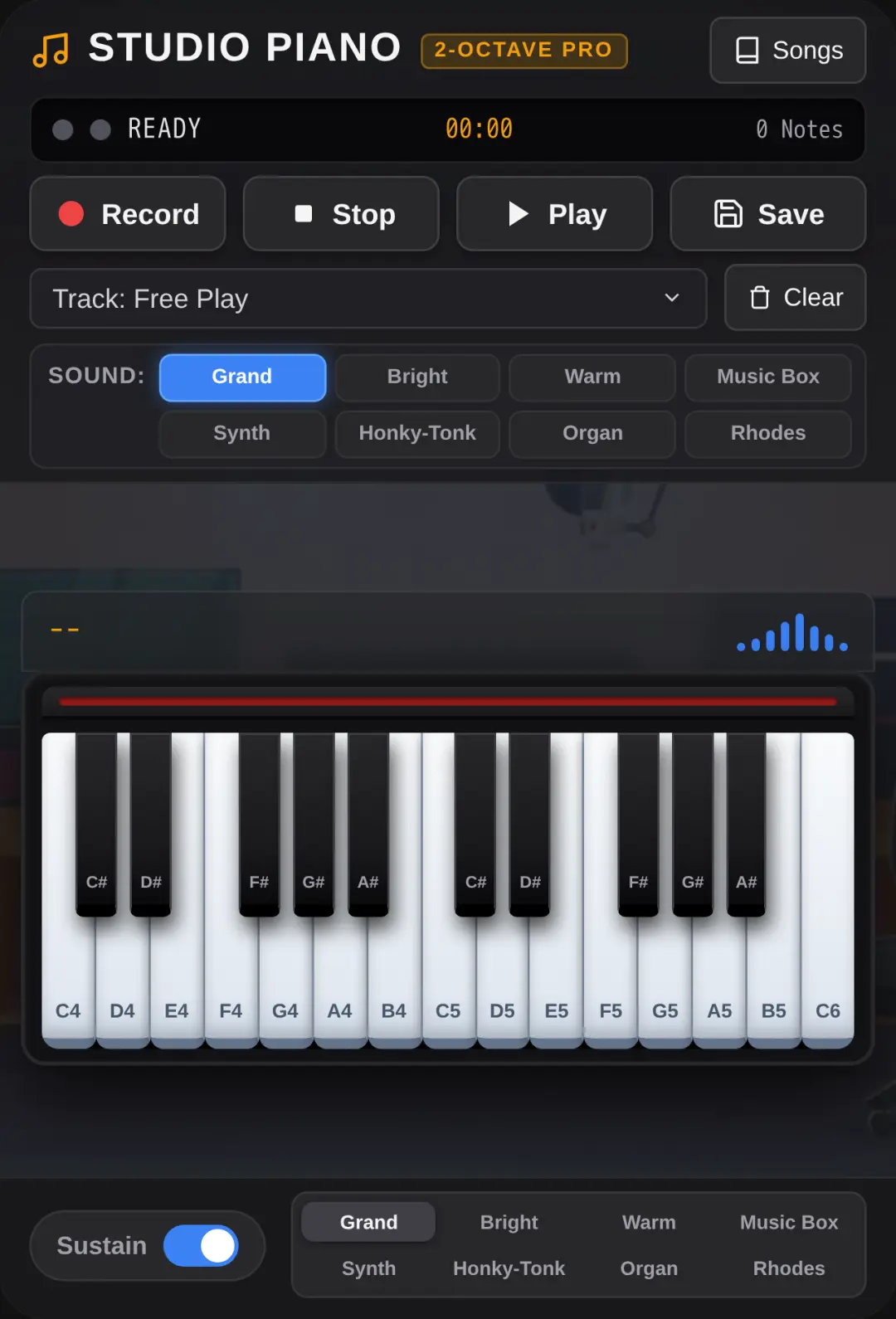 Studio Piano - Melody Recorder cover