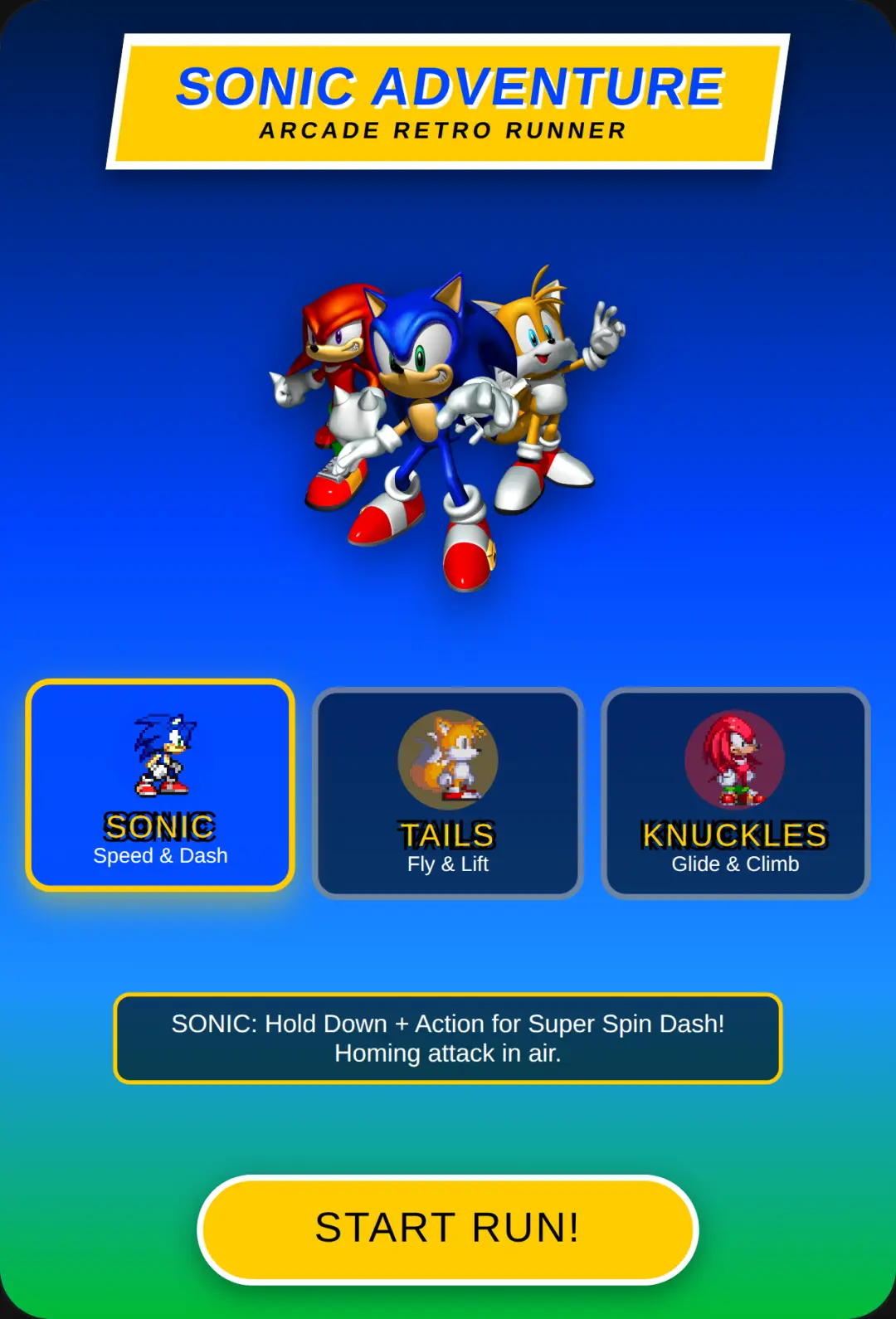 Sonic Retro Adventure cover